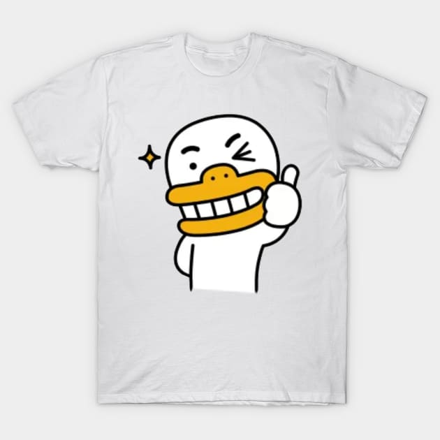 KakaoTalk Friends - Tube - Thumb Up T-Shirt by icdeadpixels